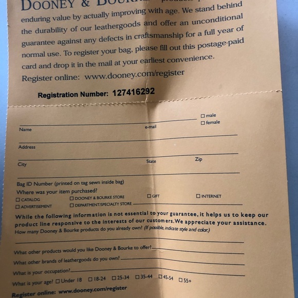 New Dooney and Bourke purse - Picture 9 of 10